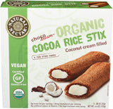 Natural Nectar, Cocoa Rice Stix Coconut Cream Filled Organic, 4.4 Ounce