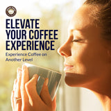 Aroma Ridge Beat The Heat Cold Brew Coffee - Premium Cold Brew Blend | 100% Arabica Bold Low-Acid Coffee Beans | Ground for Cold Brew - 16 oz