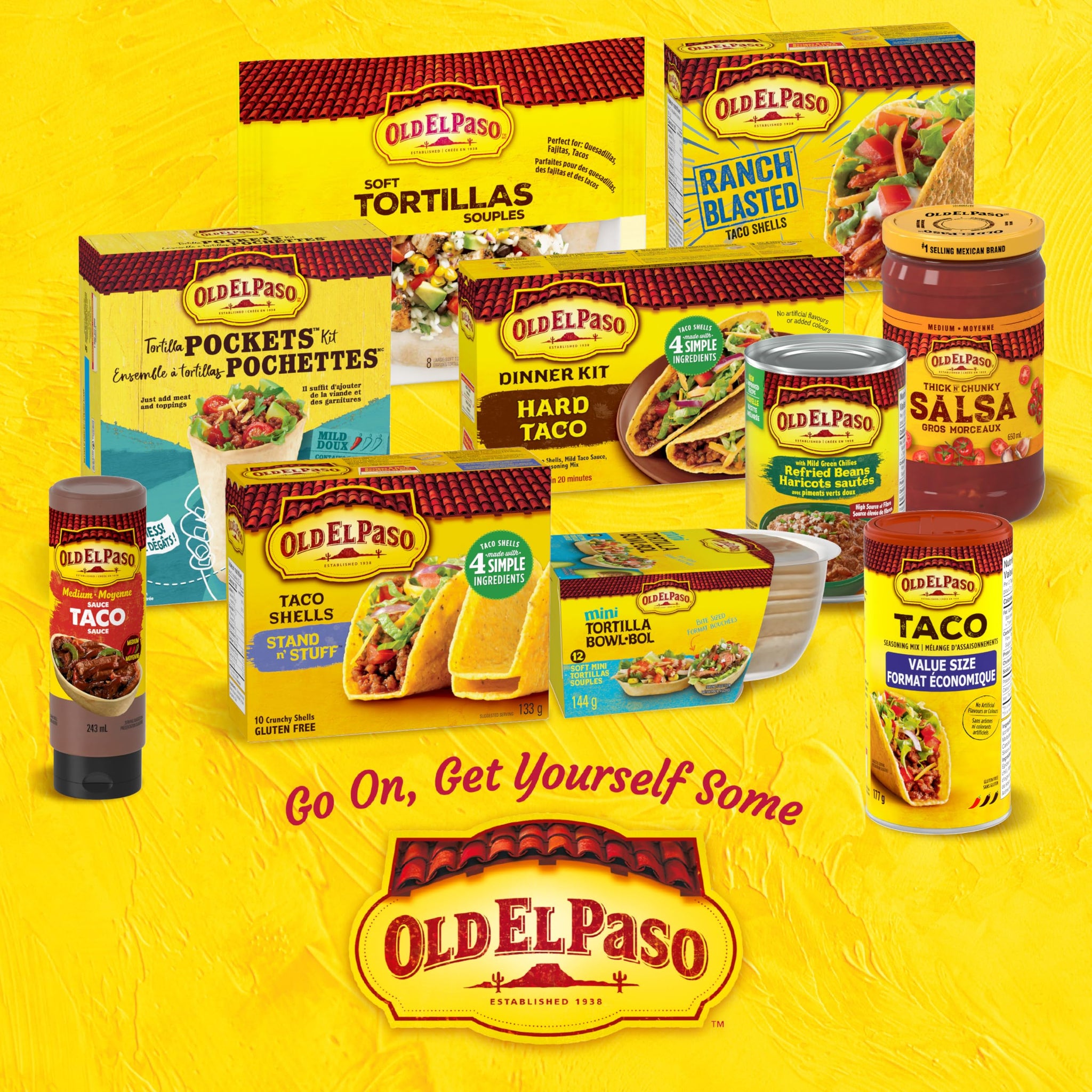 Old El Paso, Smart Fiesta, Reduced Sodium, Fajita Seasoning Mix, 24g/0.8oz., {Imported from Canada}
