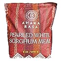 Pearled White Sorghum Meal 6 lb - Gluten-Free Whole Grain Jowar Meal with Mild, Nutty Flavor for Baking, Cooking & Thickening
