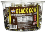 Atkinson's Black Cow Chocolate Caramel Candy Bite Size 0.16oz 160ct Tub