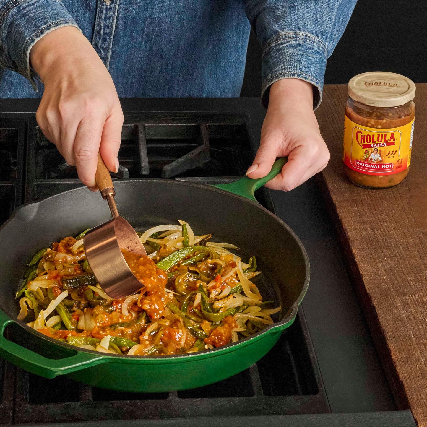 Cholula Salsa, Original Hot, Spicy Salsa For Tacos, Enchiladas, Queso, Fajitas, Burritos, Nachos and More, 12 oz