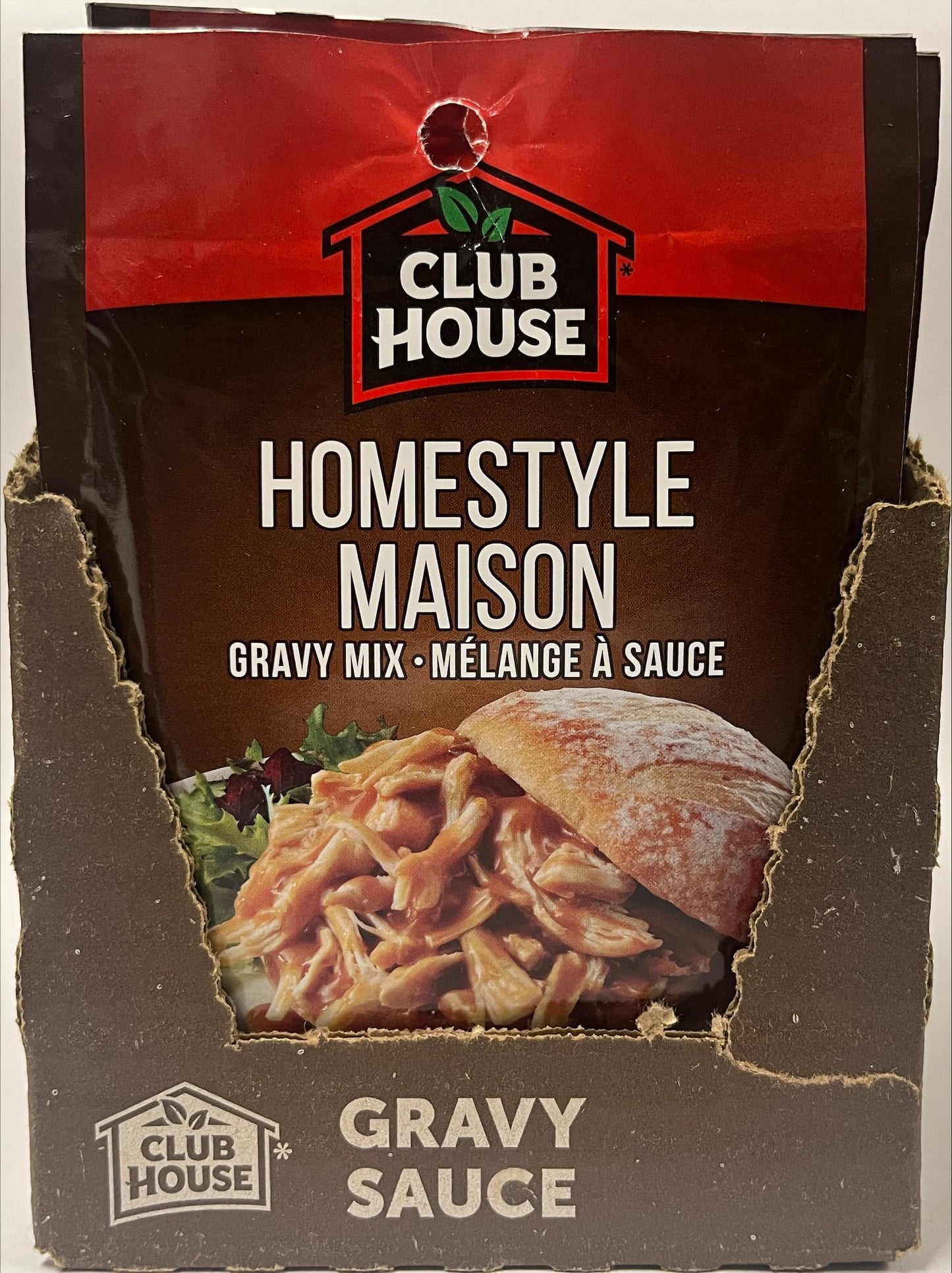 Club House Homestyle Gravy Mix, 38g/1.3oz, (12pk) {Imported from Canada}