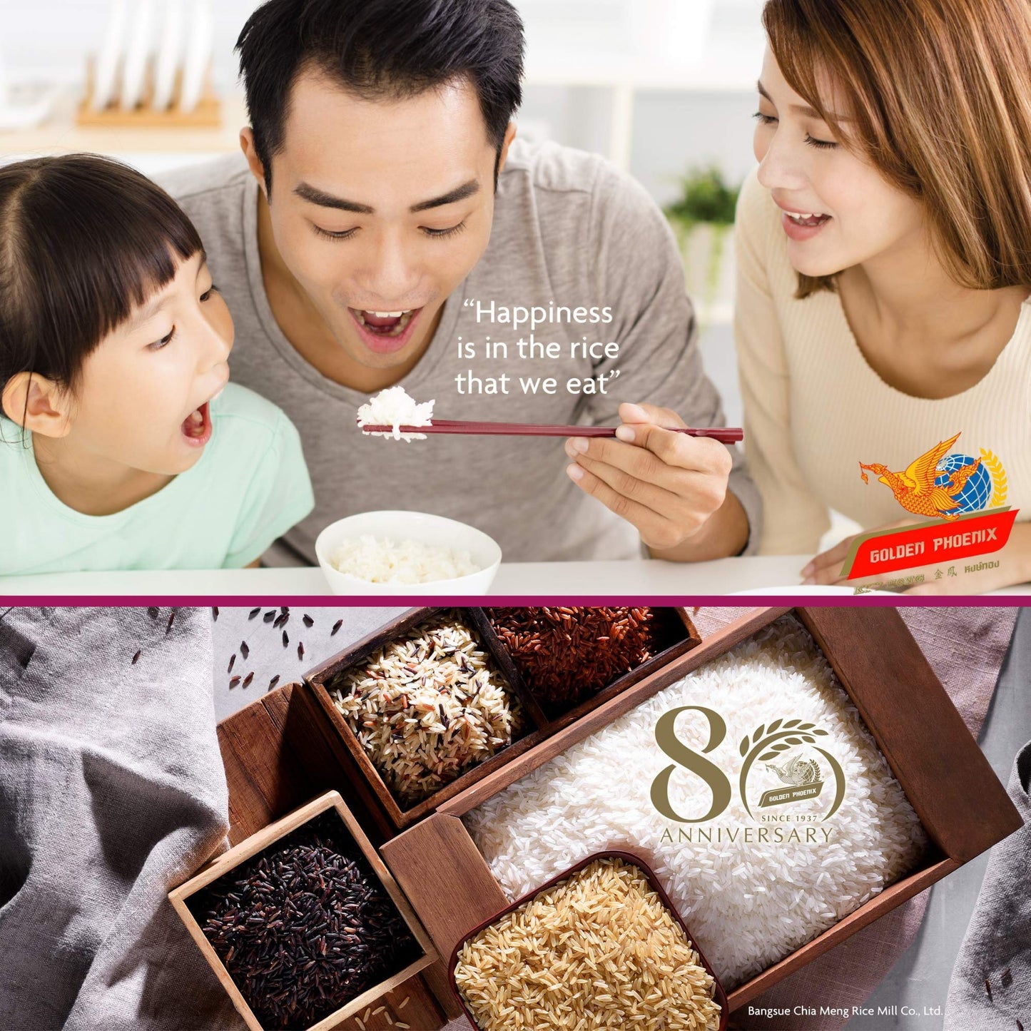 Golden Phoenix Thai Sweet Rice - Premium Sticky Rice for Desserts or Rice Cakes, Great for Gluten-Free Diets, 2.2 Pounds (Pack of 1)