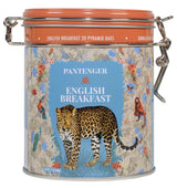 Pantenger English Breakfast Tea. 20 Biodegradable Pyramid Bags. Black Tea Loose Leaf.