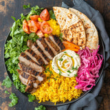 SavorSatch Shawarma Seasoning Blend - 6 oz Resealable Pouch | Middle Eastern & Mediterranean Spice Mix | Certified Kosher, Flavorful Rub for Chicken