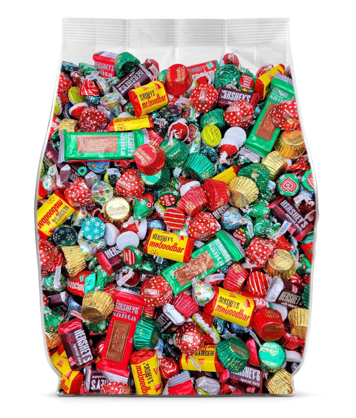 Christmas Assorted Chocolate Candy Variety Pack - 2lb Bulk Christmas Candy Individually Wrapped - Holiday Candy for Stocking Stuffers, Christmas Party