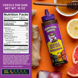 Asian Cajun Cowboy Creole Dim Sum Dipping Sauce, Tangy Honey Citrus, 10 Oz - 2 Pack