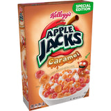 Kellogg’s Apple Jacks, Breakfast Cereal, Caramel, 10.1oz Box