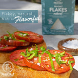 Falksalt - Natural Sea Salt Flakes, Light & Crunchy Gourmet Sea Salt Flakes for Cooking, Baking, & Finishing (1.32 lb)