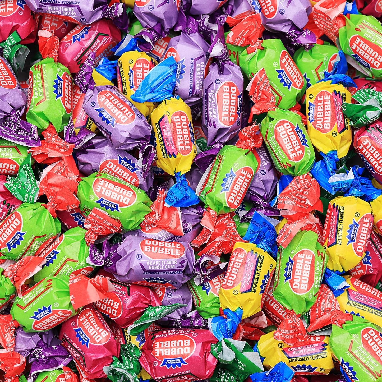 Global Gumball Chewing Gum Bubble - Individually Wrapped Gum - 12 Oz Original Flavor - Twist Wrapped Bubblegum for Kids - Assorted Flavors Chewing