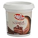 Premium Dairy Nougat Spread, 14 oz. - Nougat Cream Pastry Filling and Topping - For Ice Cream, Pie Filling, Donuts, Desserts, Cakes, Sundaes