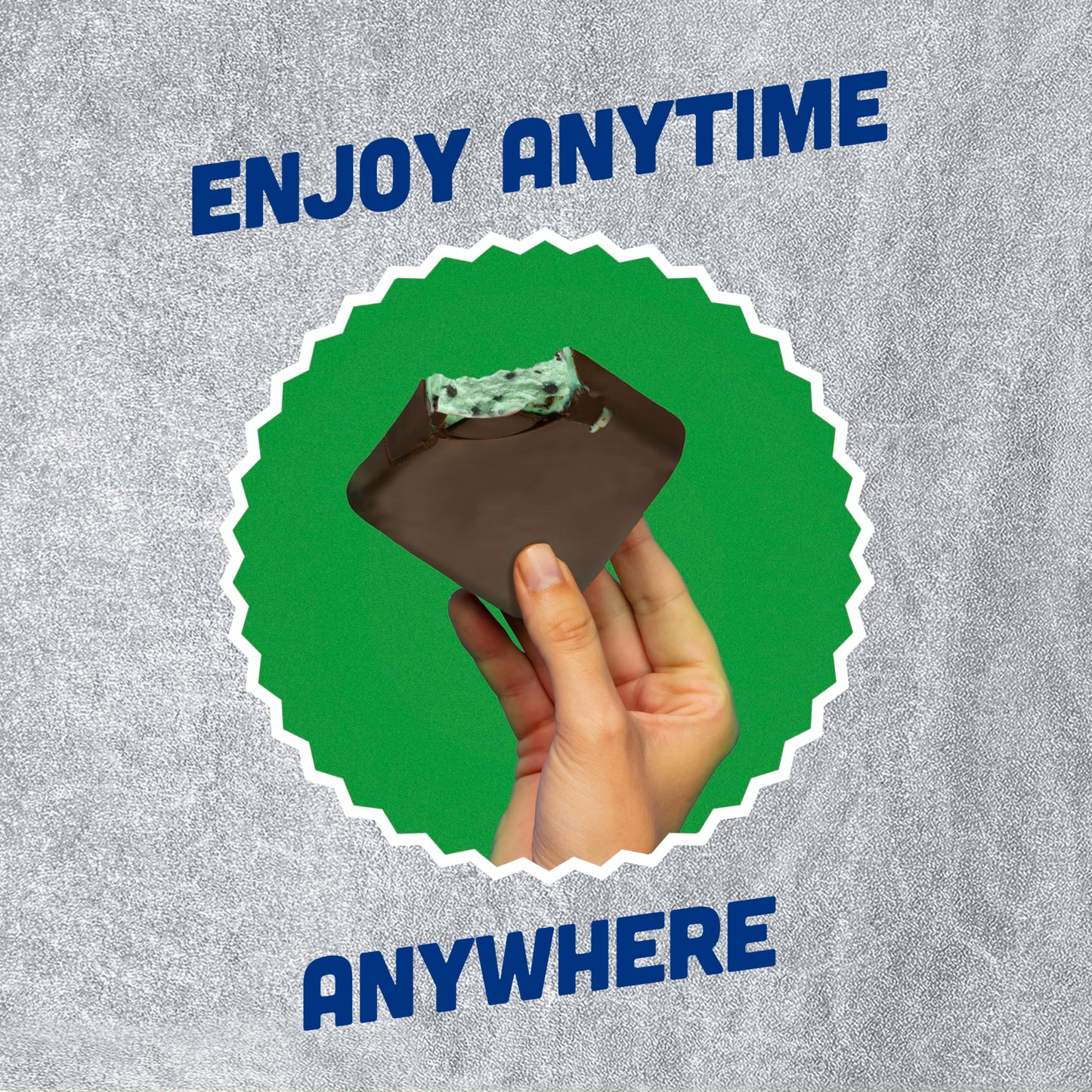 Klondike Frozen Dairy Dessert Bars Mint Chocolate Chip 6 Count for a Delicious Frozen Dessert Kosher Certified Frozen Dessert Made With No Artificial