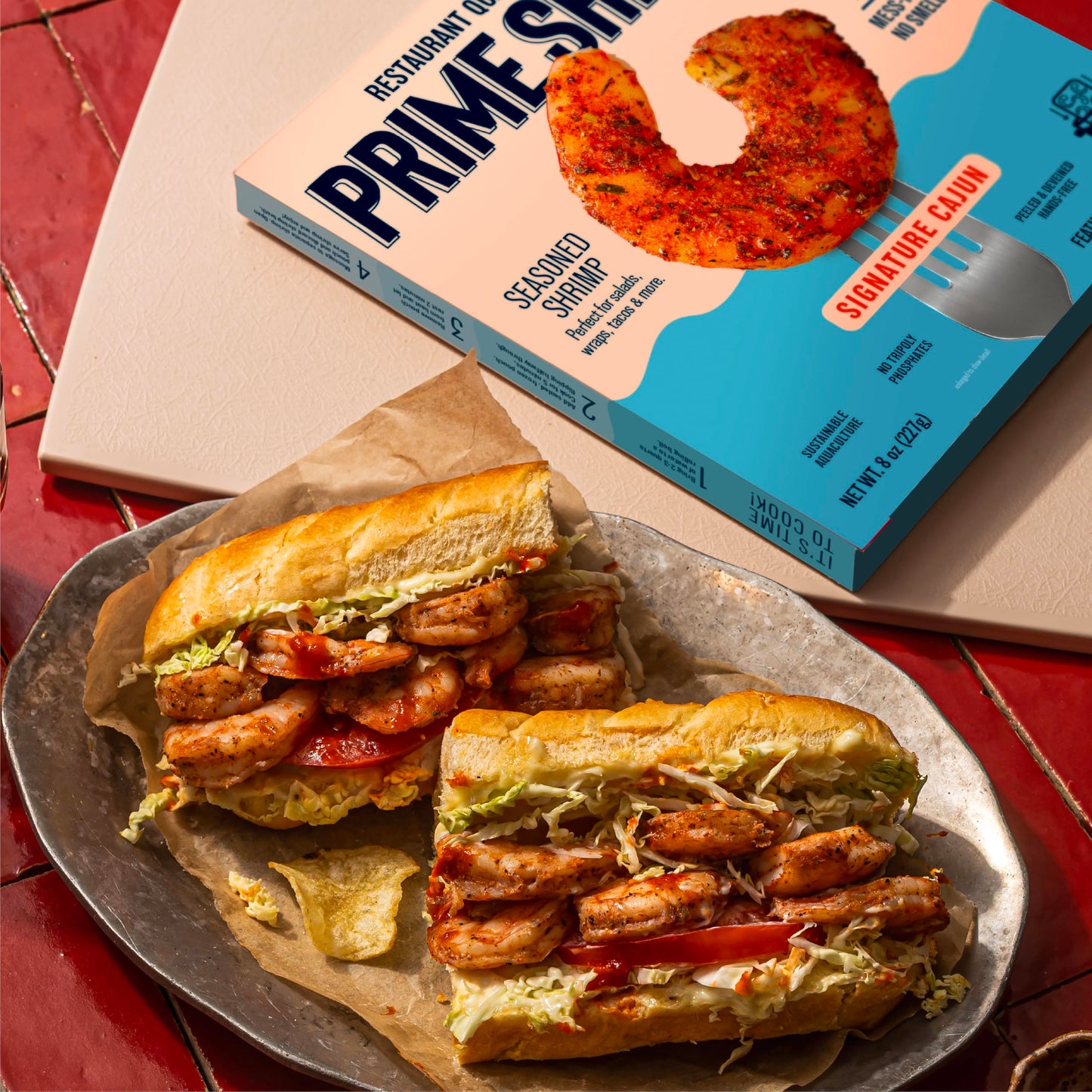Prime Shrimp Signature | Cajun Seasoned All-Natural Frozen Shrimp