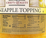 Pineapple Ice Cream Topping 5 Pounds