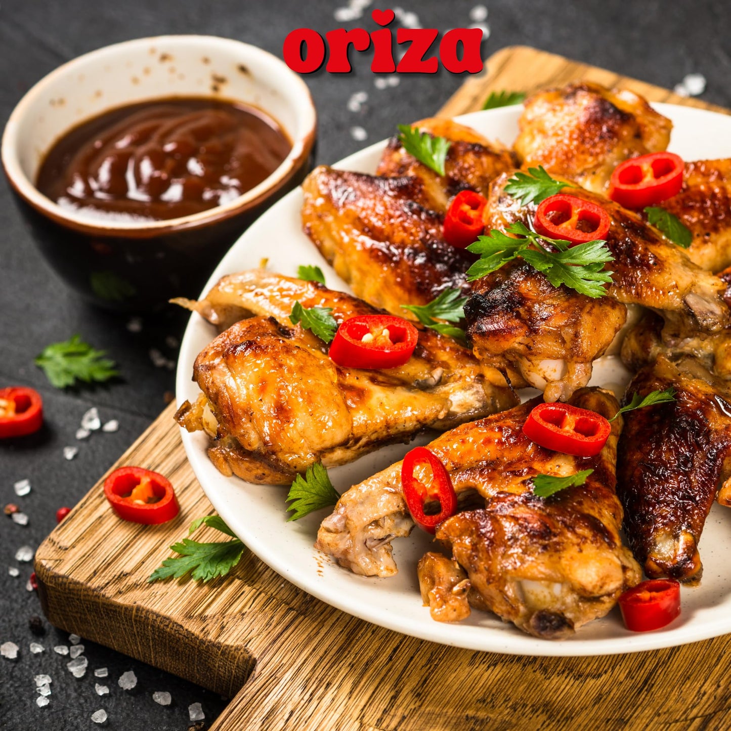 Oriza BBQ Sauce 12oz - Bold & Smoky Barbecue Flavor - Perfect for Grilling, Dipping, and Marinades