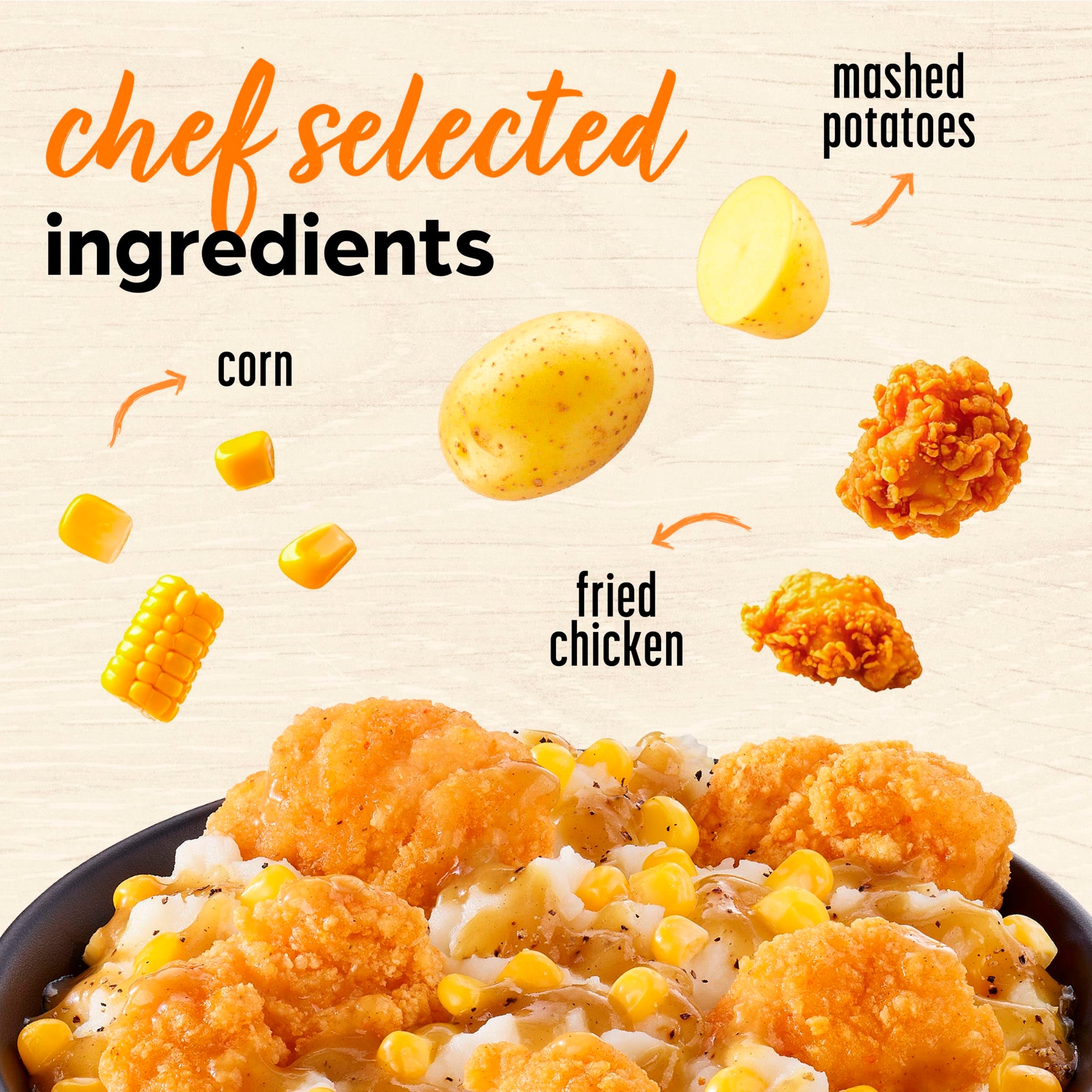 Lean Cuisine Signature Fried Chicken Dinner, Frozen Meals, Frozen Fried Chicken
