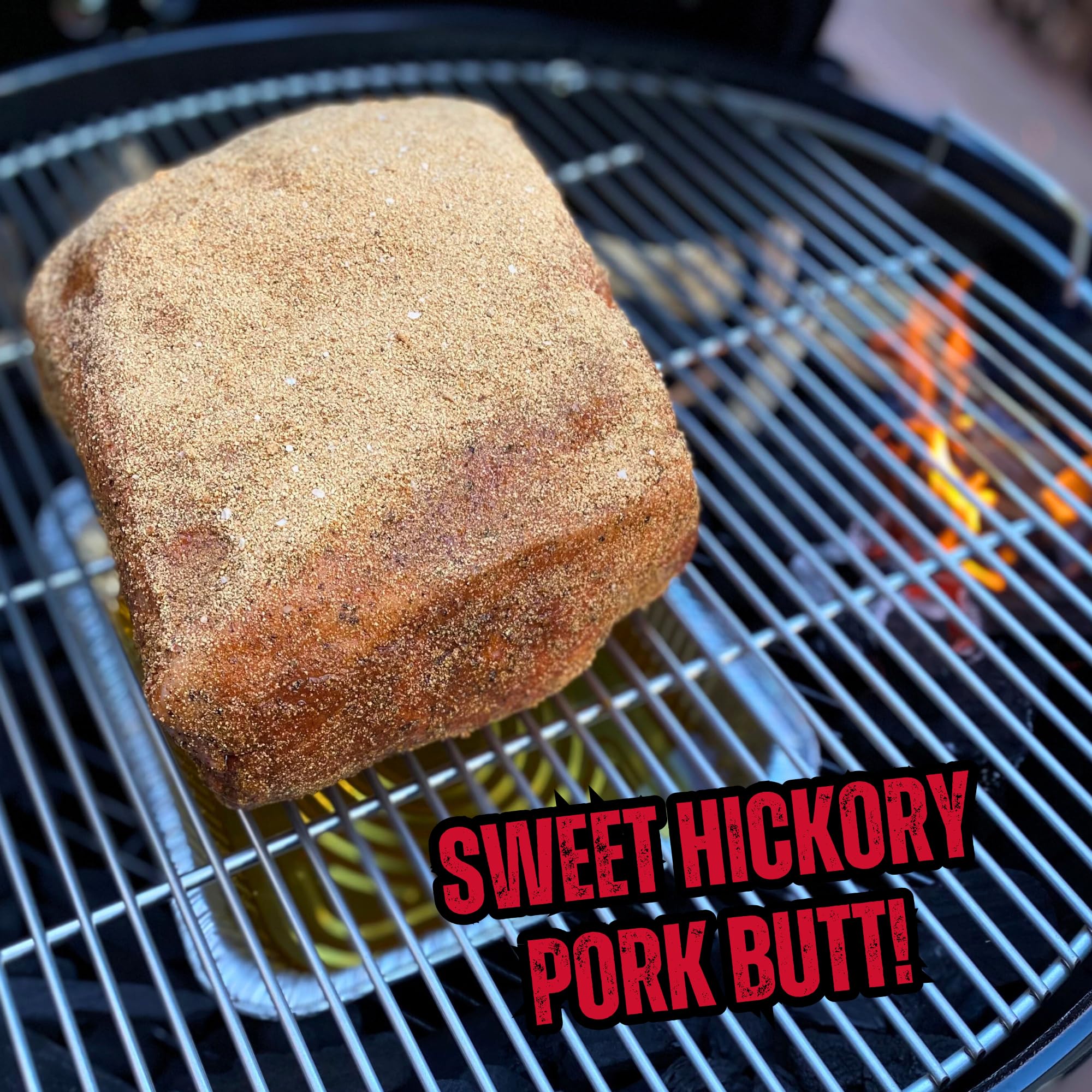 Sweet Hickory BBQ Rub - Brown Sugar Pork & Rib Seasoning | Smoky Hickory Flavor for Juicy, Tender Meat | Grill, Smoker & BBQ Rub | Runnin Wild Foods