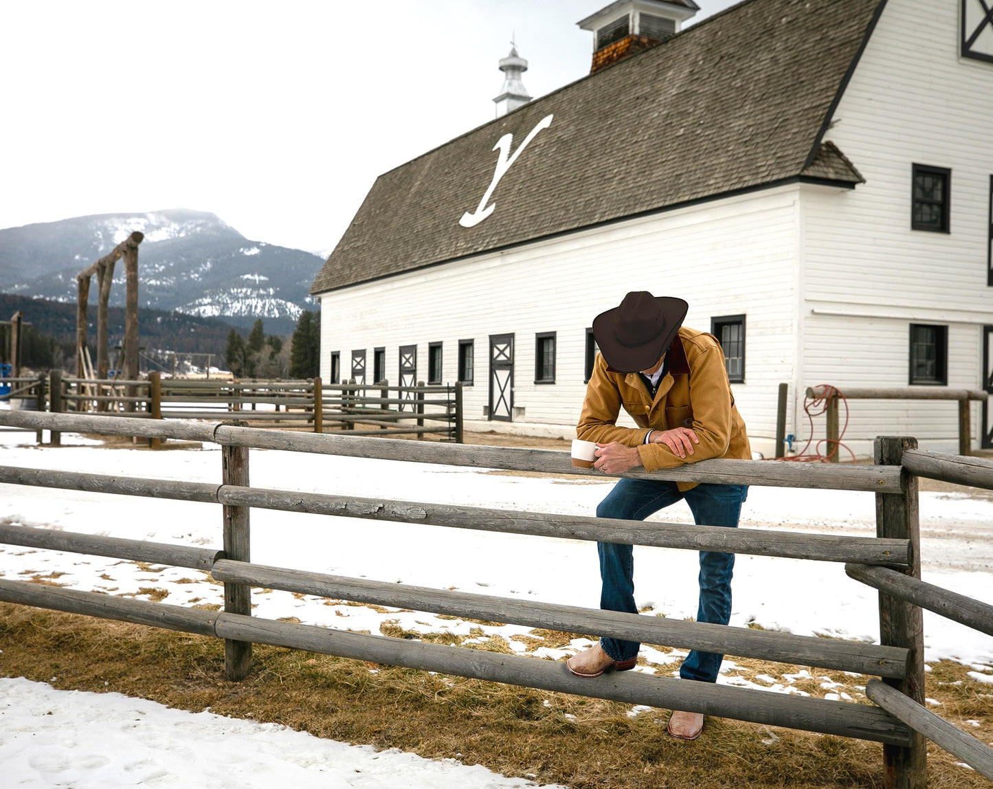Yellowstone Ranch House Dark Roast Coffee, Single Serve Recyclable Pods/Cups, 100% Arabica Beans, 12 Count