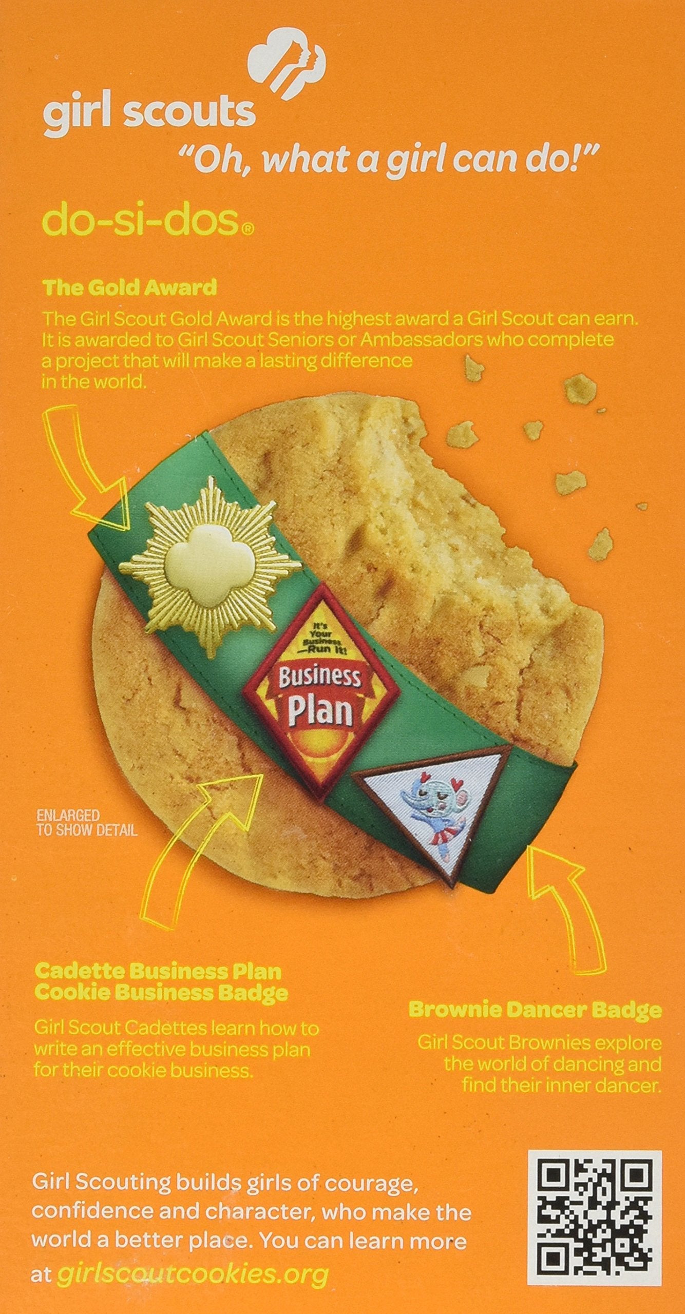 Girl Scout Do-Si-Do's or Peanut Butter Sandwich (1 Box)