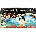 Celestial Seasonings Mandarin Orange Spice Herbal Tea, 20 Count