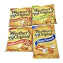 Werther's Candy Variety Pack - Original Hard Candies, Chewy Caramels, Creamy Filled, Caramel Apple Filled, Individually Wrapped Treats for Halloween