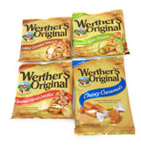 Werther's Candy Variety Pack - Original Hard Candies, Chewy Caramels, Creamy Filled, Caramel Apple Filled, Individually Wrapped Treats for Halloween