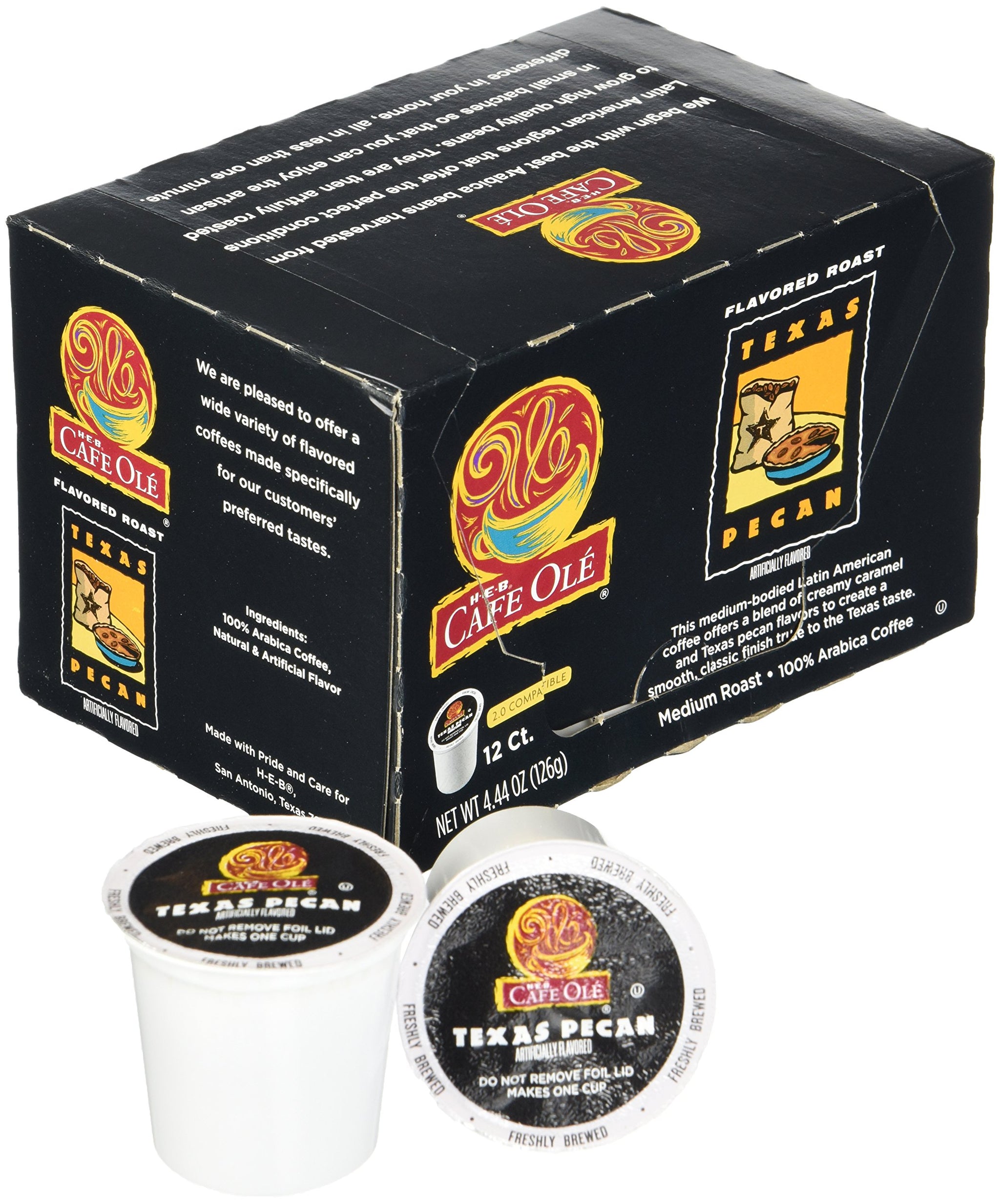H.E.B. Texas Pecan 12 Count single-brew TWO-PACK