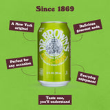 Dr. Brown's Cel-Ray Soda - A New York Original Celery Soda - 24 Cans of Refreshing, Kosher, Gourmet Soda Pop - Craft Celery Soda - 24 x 12 oz Cans