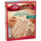Betty Crocker Super Moist Cake Mix Butter Pecan 15.25 Ounce