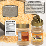 Rani Egg Seasoning (Seasoning for Boiled Egg) 5oz (141g) PET Jar ~ Shaker Top For Your Eggs or Tofu Scramble | All Natural | Vegan | Gluten Friendly |
