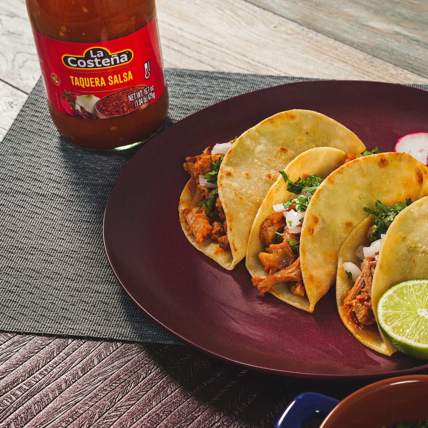La Costeña Salsa Taquera 16.7 oz (4-Pack)
