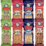 Assorted Peanuts Variety Pack - 10 Single-Serve Snack Bags | Salt & Lime, Spicy, Japanese & Hot Flavors | Crunchy Peanut Snacks for Lunchboxes