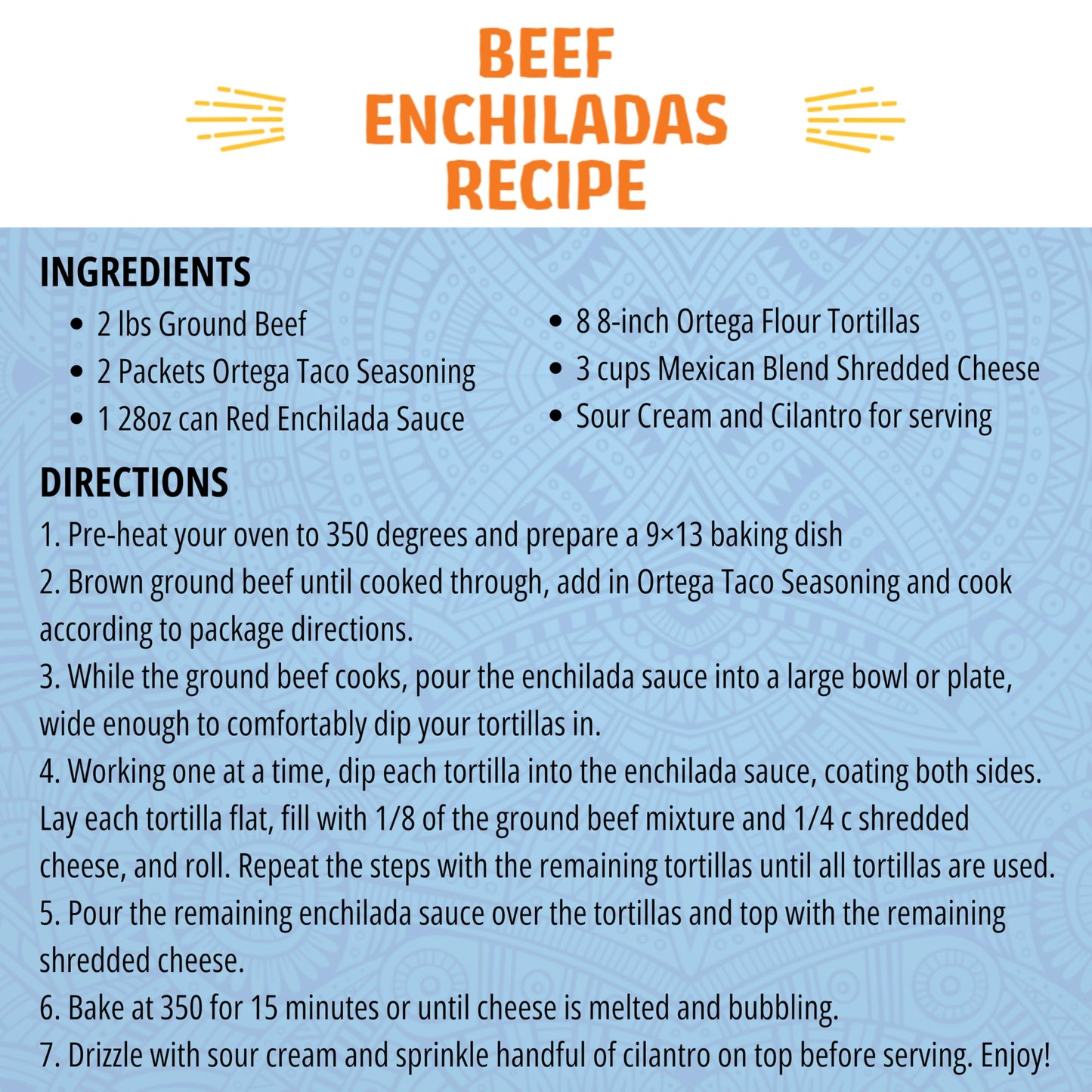 Ortega Enchilada Sauce, Red Chili, 10 oz
