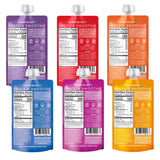 Designer Wellness Protein Smoothie, Mixed Variety Pack, 12g Whey Protein, Real Fruit Smoothie Snack, No Added Sugar, Low Carb, Gluten-Free