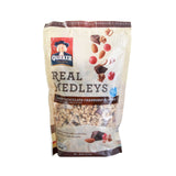 Quaker Real Medleys Breakfast Pouches Dark Chocolate Cran Almond, 11-Ounce (Pack of 6)