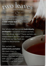 Two Leaves & A Bud, Tea Assam Organic, 15 Count