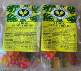 (Pack of 2) Hawaiian Tradition Li Hing Gummy Bears 4 Oz. Bag