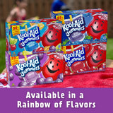 Kool-Aid Jammers Artificially Flavored Drink, 10 Pouches, for School Lunches and On-the-Go Hydration, Grape Flavor, Excellent Source of Vitamin C, 6