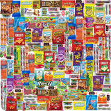 Snack Box Care Package - Snacks Variety Pack Gift - Chips, Candy, Cookies, Crackers Bulk Assortment (160 Count)