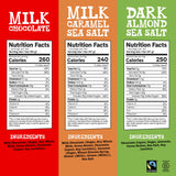 Tony’s Chocolonely Rainbow Chocolate Candy Bar Variety Pack, Belgian Dark & Milk Chocolate With Sea Salt, Caramel, Almond, Hazelnut, & Nougat, Made