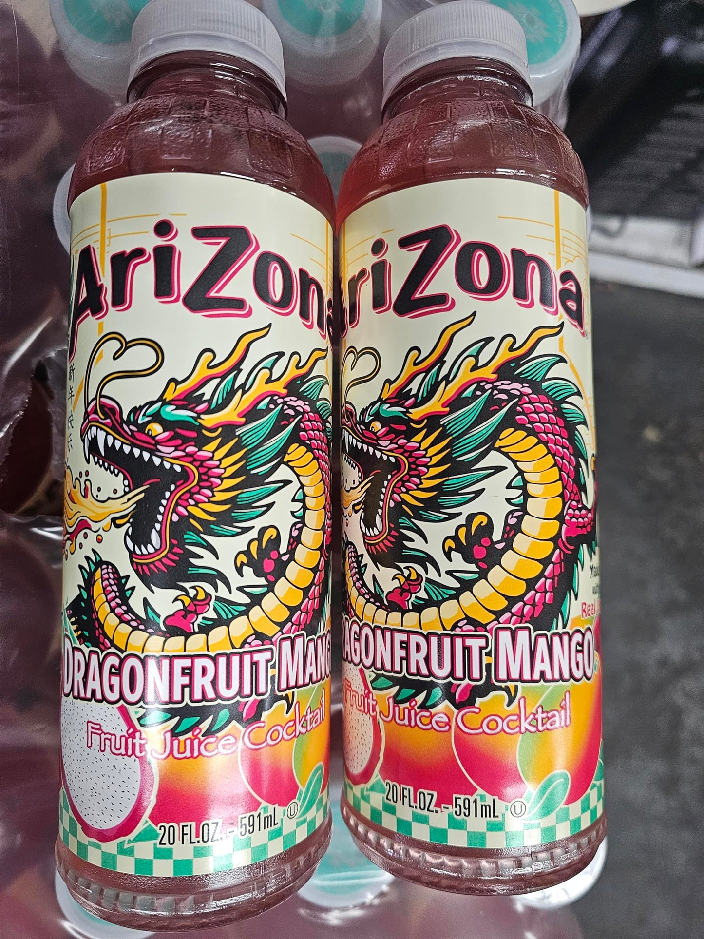 Arizona Dragonfruit Mango, 20 Ounce (Pack of 24)
