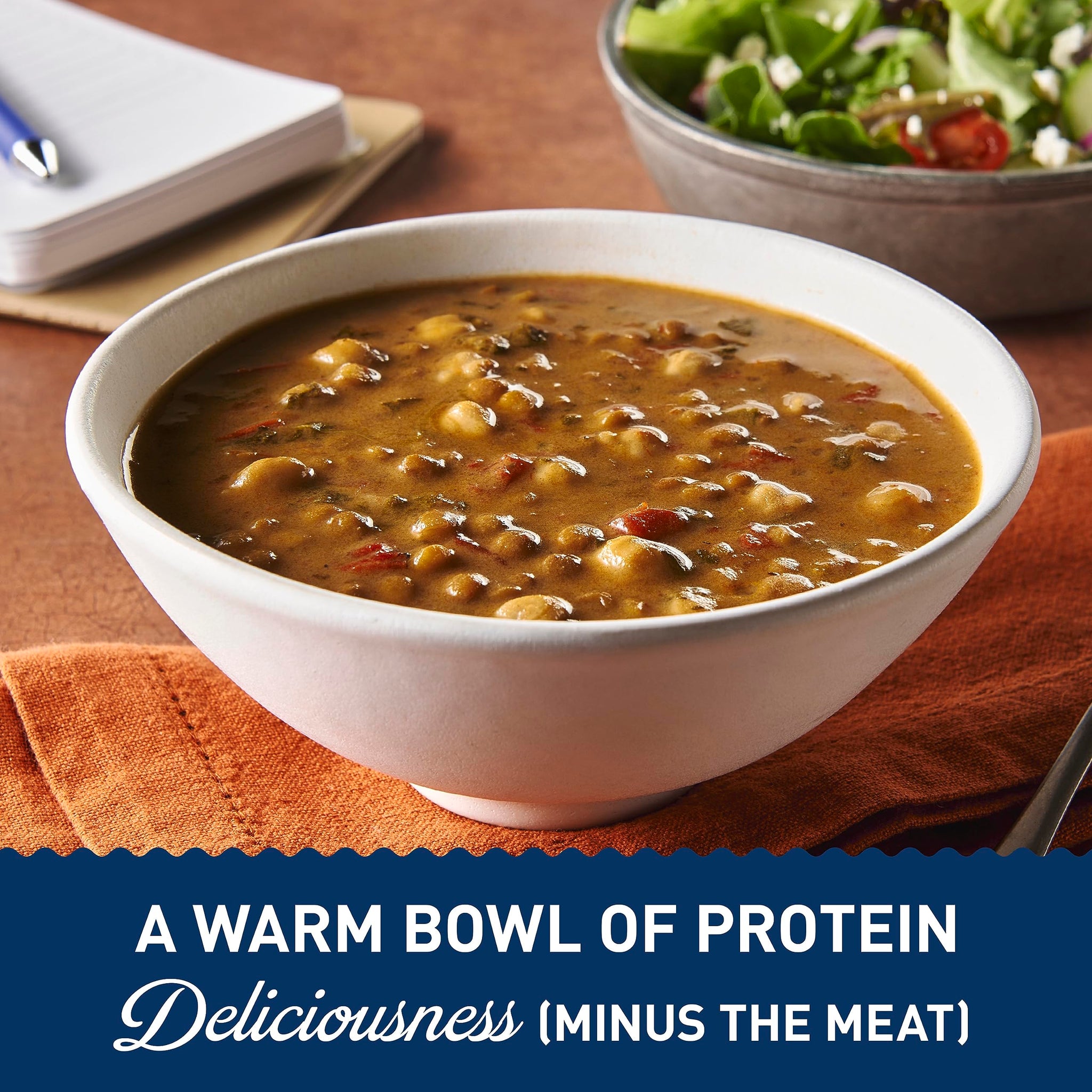 Progresso Mediterranean-Style Lentil Protein Soup, Vegetarian, 19 oz