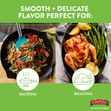 Pompeian USDA Certified Organic Smooth Extra Virgin Olive Oil Non-Stick Cooking Spray, First Cold Pressed, Delicate Flavor, Perfect for Sauteing & Stir-Frying, No Propellants, 5 FL. OZ., Single Bottle