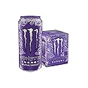 Monster Energy Ultra Violet, Sugar Free Drink, 16 Fluid Ounce (Pack of 4)