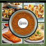 Culinary Genie Salt-Free Sazón Seasoning Blend - Organic Latin Spice Mix with Annatto, Garlic & Cumin, No Salt Added, No MSG