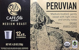 CAFE OLÃ‰ Cafe Ole Organics Peruvian Medium Roast Single Serve Coffee Cups