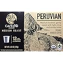 CAFE OLÃ‰ Cafe Ole Organics Peruvian Medium Roast Single Serve Coffee Cups