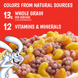 Trix Breakfast Cereal, 6 Fruity Shapes, Made with Whole Grain, Large Size, 13.9 oz