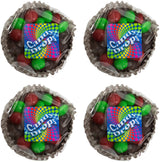 Made in USA 1 lb Artisan Creamy Candy Drop Fudge Cups (Pack of 4)